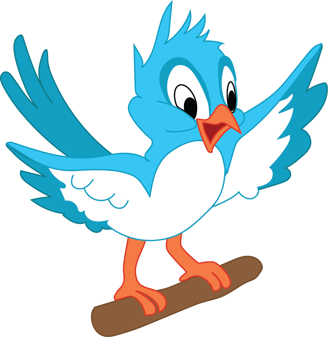 Skylink Design logo bird